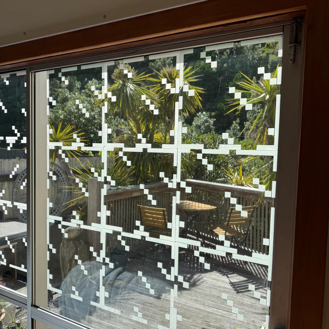PixelGlass® - Adesivo senza colla per finestre