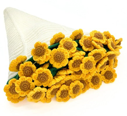 Coperta di fiori fatta a mano