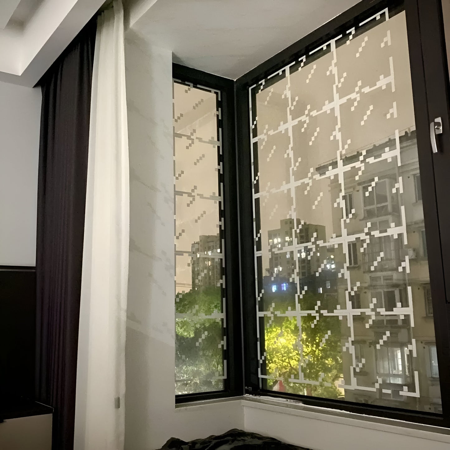 PixelGlass® - Adesivo senza colla per finestre